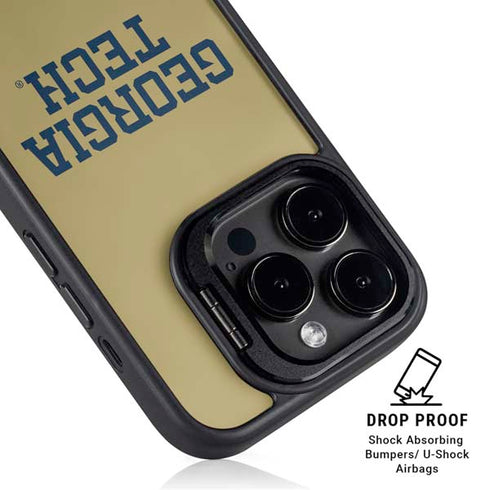 Georgia Institute of Technology LogoType Gold iPhone 13 Pro Kickstand Case