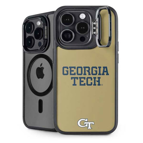 Georgia Institute of Technology LogoType Gold iPhone Cases