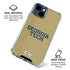 Georgia Institute of Technology LogoType Gold iPhone 15 Clear Case