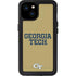 Georgia Institute of Technology LogoType Gold iPhone 15 Plus Waterproof Case