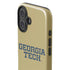 Georgia Institute of Technology LogoType Gold iPhone 16 Plus Impact Case