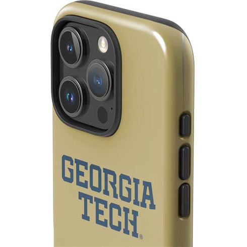 Georgia Institute of Technology LogoType Gold iPhone 16 Pro Impact Case