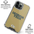 Georgia Institute of Technology LogoType Gold iPhone 16 Pro Max Clear Case