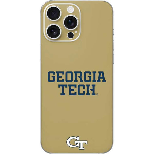 Georgia Institute of Technology LogoType Gold iPhone 16 Pro Max Skin