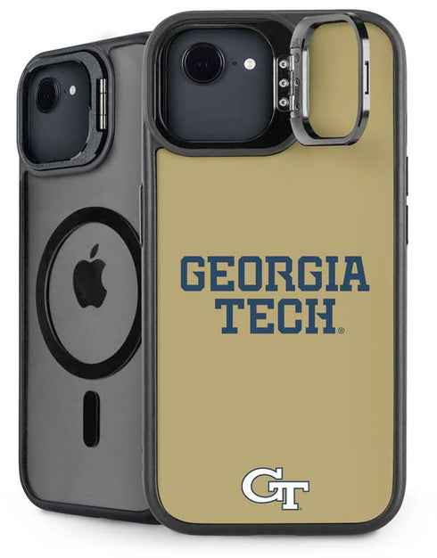 Georgia Institute of Technology LogoType Gold iPhone 16e Kickstand Case