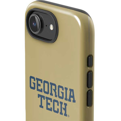 Georgia Institute of Technology LogoType Gold iPhone 16e Impact Case