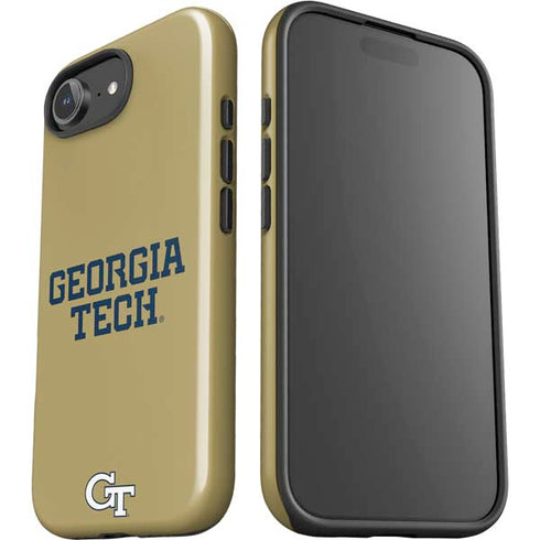 Georgia Institute of Technology LogoType Gold iPhone 16e Impact Case
