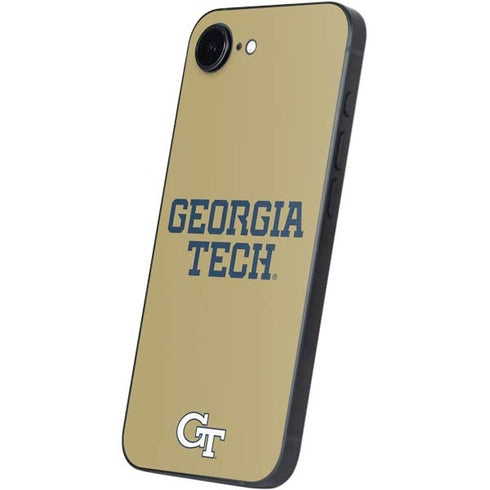 Georgia Institute of Technology LogoType Gold iPhone 16e Skin