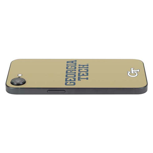 Georgia Institute of Technology LogoType Gold iPhone 16e Skin