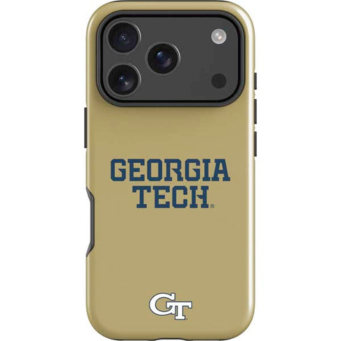 Georgia Institute of Technology LogoType Gold iPhone 18 Pro Impact Case
