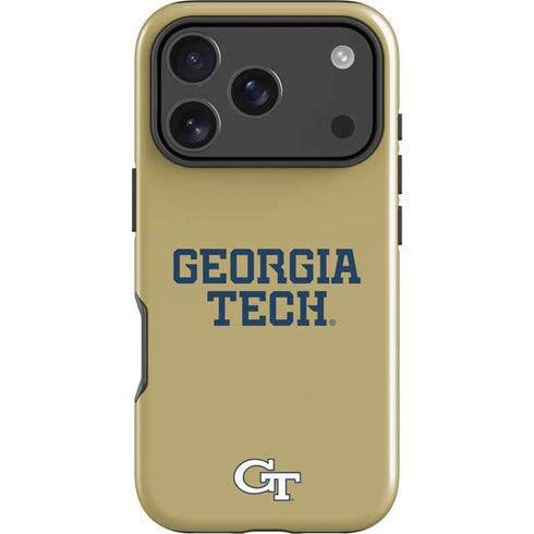 Georgia Institute of Technology LogoType Gold iPhone 18 Pro Max Impact Case
