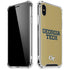 Georgia Institute of Technology LogoType Gold iPhone X/XS Clear Case