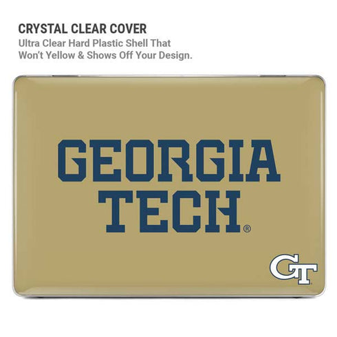 Georgia Institute of Technology LogoType Gold MacBook Cases