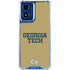 Georgia Institute of Technology LogoType Gold Moto G 5G (2024) Clear Case
