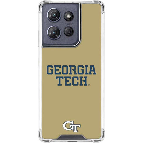 Georgia Institute of Technology LogoType Gold Moto G Power 5G (2025) Clear Case