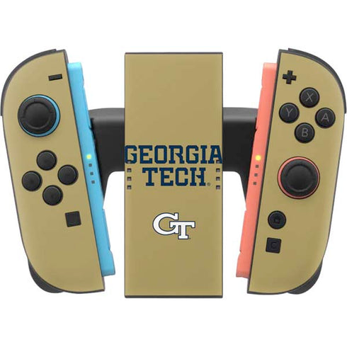Georgia Institute of Technology LogoType Gold Nintendo Switch 2 (2025) Joy-Con Controller Skin
