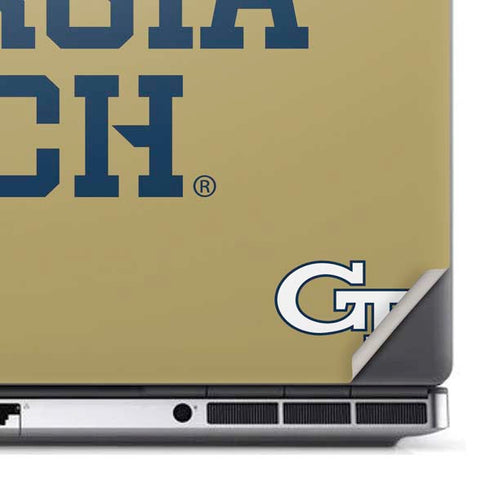 Georgia Institute of Technology LogoType Gold Dell Precision Skin