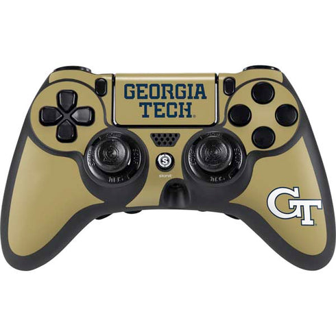 Georgia Institute of Technology LogoType Gold PlayStation PS4 Skins