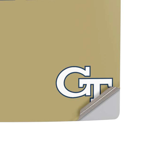 Georgia Institute of Technology LogoType Gold PS5 Pro Disk Console Skin