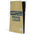 Georgia Institute of Technology LogoType Gold PS5 Slim Digital Edition Console Skin