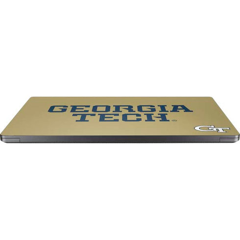 Georgia Institute of Technology LogoType Gold Surface Laptop 7 13.8in Skin