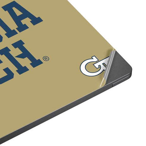 Georgia Institute of Technology LogoType Gold Surface Laptop 7 15in Skin