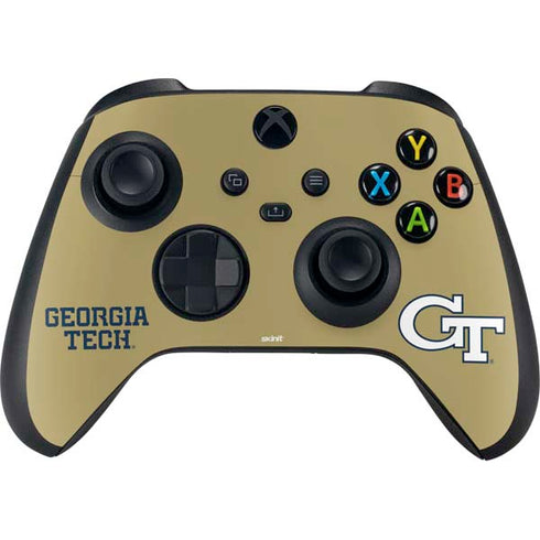 Georgia Institute of Technology LogoType Gold Xbox Series X Skins