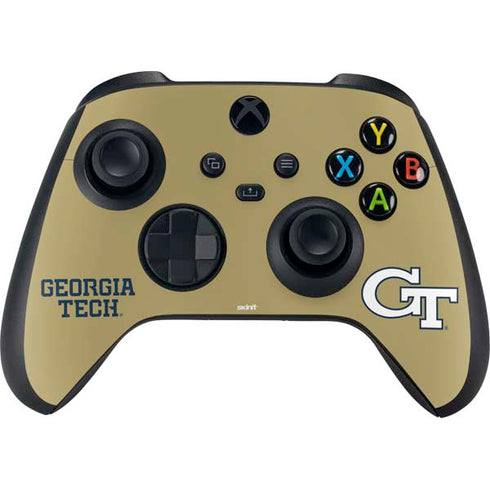 Georgia Institute of Technology LogoType Gold XBox Series X Digital Edition Bundle Skin