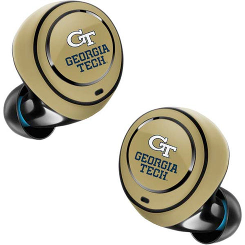 Georgia Institute of Technology Gold LogoType GT Amazon Echo Buds Skin