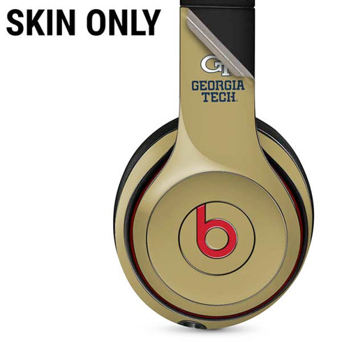 Georgia Institute of Technology Gold LogoType GT Beats Solo 3 Wireless Skin