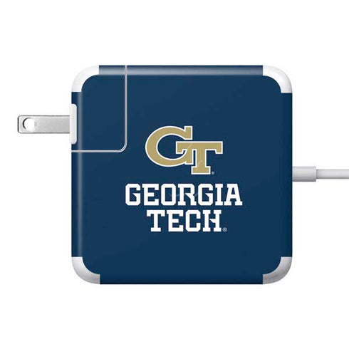 Georgia Institute of Technology GT Blue 85W Power Adapter (15 and 17 inch MacBook Pro Charger) Skin