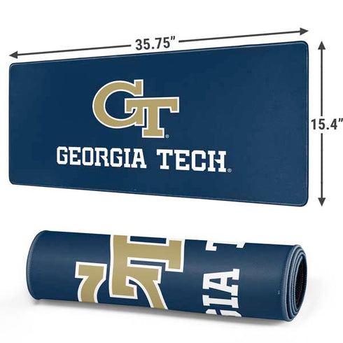 Georgia Institute of Technology GT Blue Gaming Mouse Pad