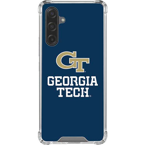 Georgia Institute of Technology GT Blue Galaxy A17 Clear Case