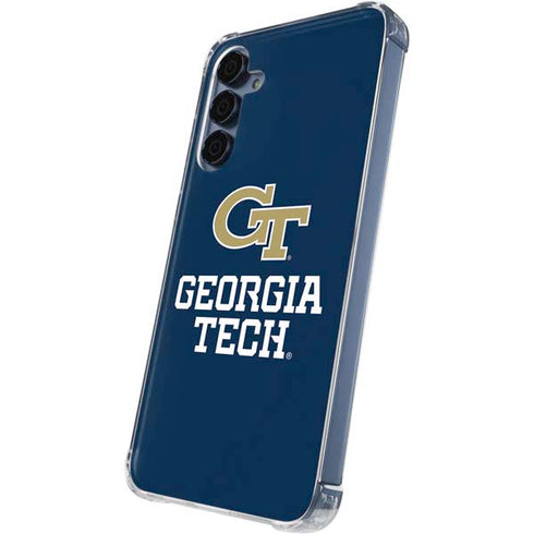 Georgia Institute of Technology GT Blue Galaxy A35 5G Clear Case