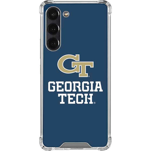 Georgia Institute of Technology GT Blue Galaxy S24 FE Clear Case