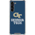 Georgia Institute of Technology GT Blue Galaxy S24 FE Clear Case