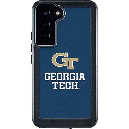 Georgia Institute of Technology GT Blue Galaxy S24 Plus Waterproof Case