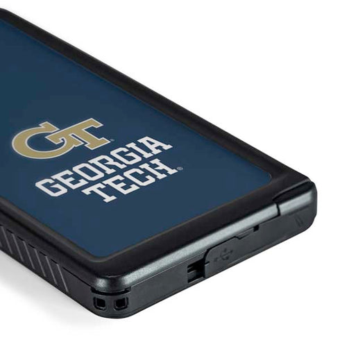 Georgia Institute of Technology GT Blue Galaxy S24 Ultra Waterproof Case