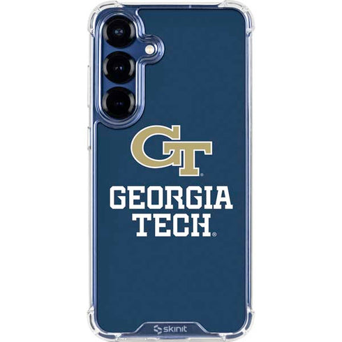 Georgia Institute of Technology GT Blue Galaxy S25 FE Clear Case