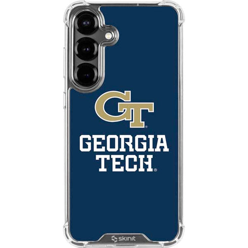 Georgia Institute of Technology GT Blue Galaxy S26 Clear Case
