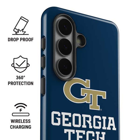 Georgia Institute of Technology GT Blue Galaxy S26 Plus Impact Case