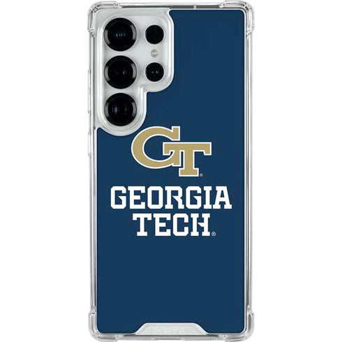 Georgia Institute of Technology GT Blue Galaxy S26 Ultra Clear Case
