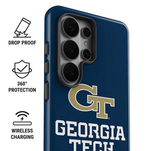 Georgia Institute of Technology GT Blue Galaxy S26 Ultra Impact Case