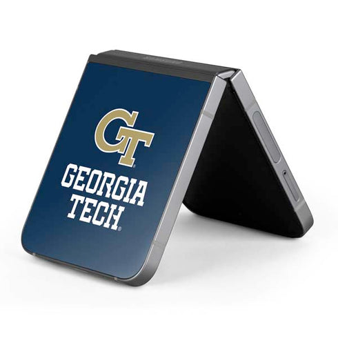 Georgia Institute of Technology GT Blue Galaxy Z Flip6 Skin