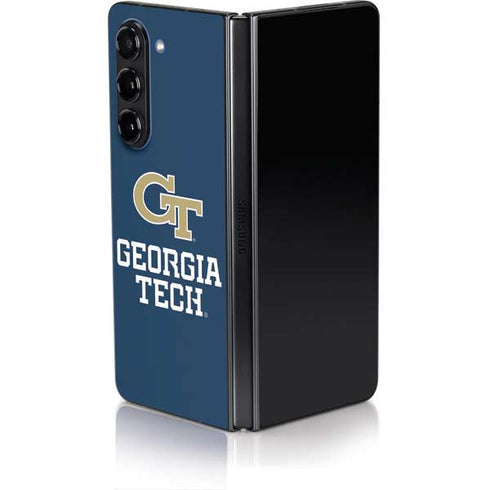 Georgia Institute of Technology GT Blue Galaxy Z Fold5 5G Skin