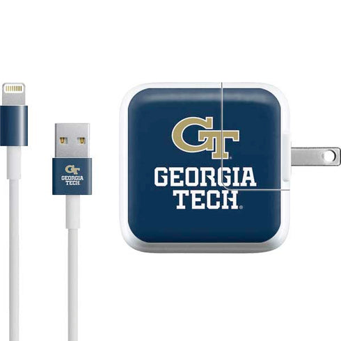 Georgia Institute of Technology GT Blue iPad Charger (10W USB) Skin