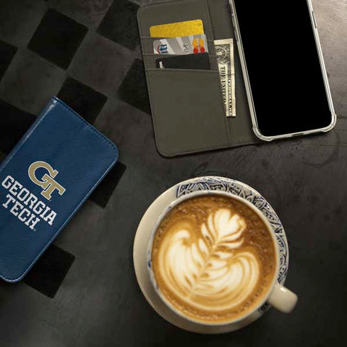 Georgia Institute of Technology GT Blue iPhone 15 Folio Case
