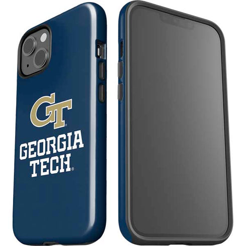 Georgia Institute of Technology GT Blue iPhone 15 Impact Case