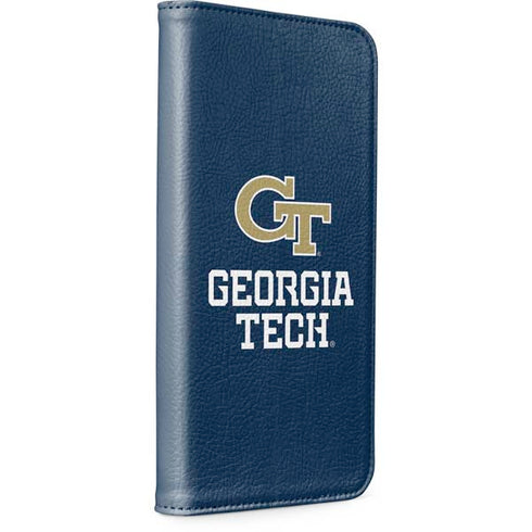 Georgia Institute of Technology GT Blue iPhone 15 Plus Folio Case