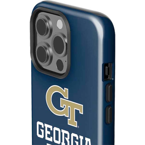 Georgia Institute of Technology GT Blue iPhone 15 Pro Impact Case